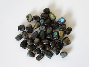 Labradorite tumbles