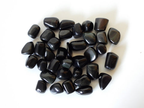 Rainbow Obsidian tumbles