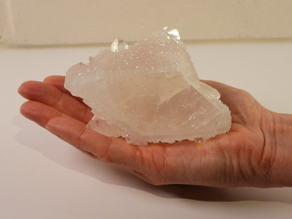 High Grade Apophyllite on Calcite