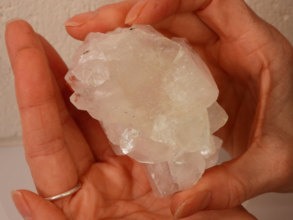 Clear Apophyllite cluster
