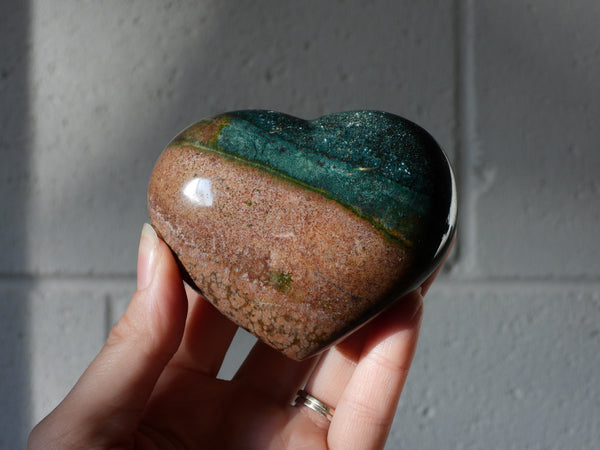 Ocean Jasper heart