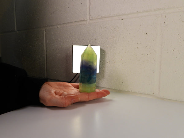 Blue Fluorite tower