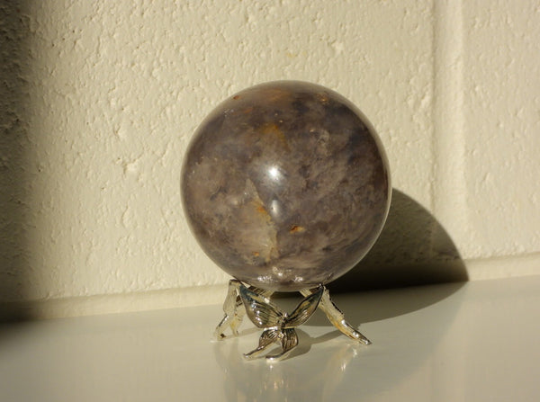Blue Rose Quartz sphere