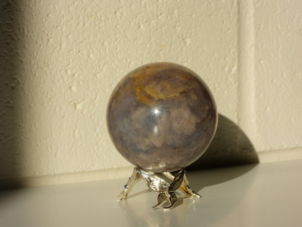 Blue Rose Quartz sphere