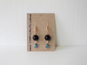 Evil Eye earrings