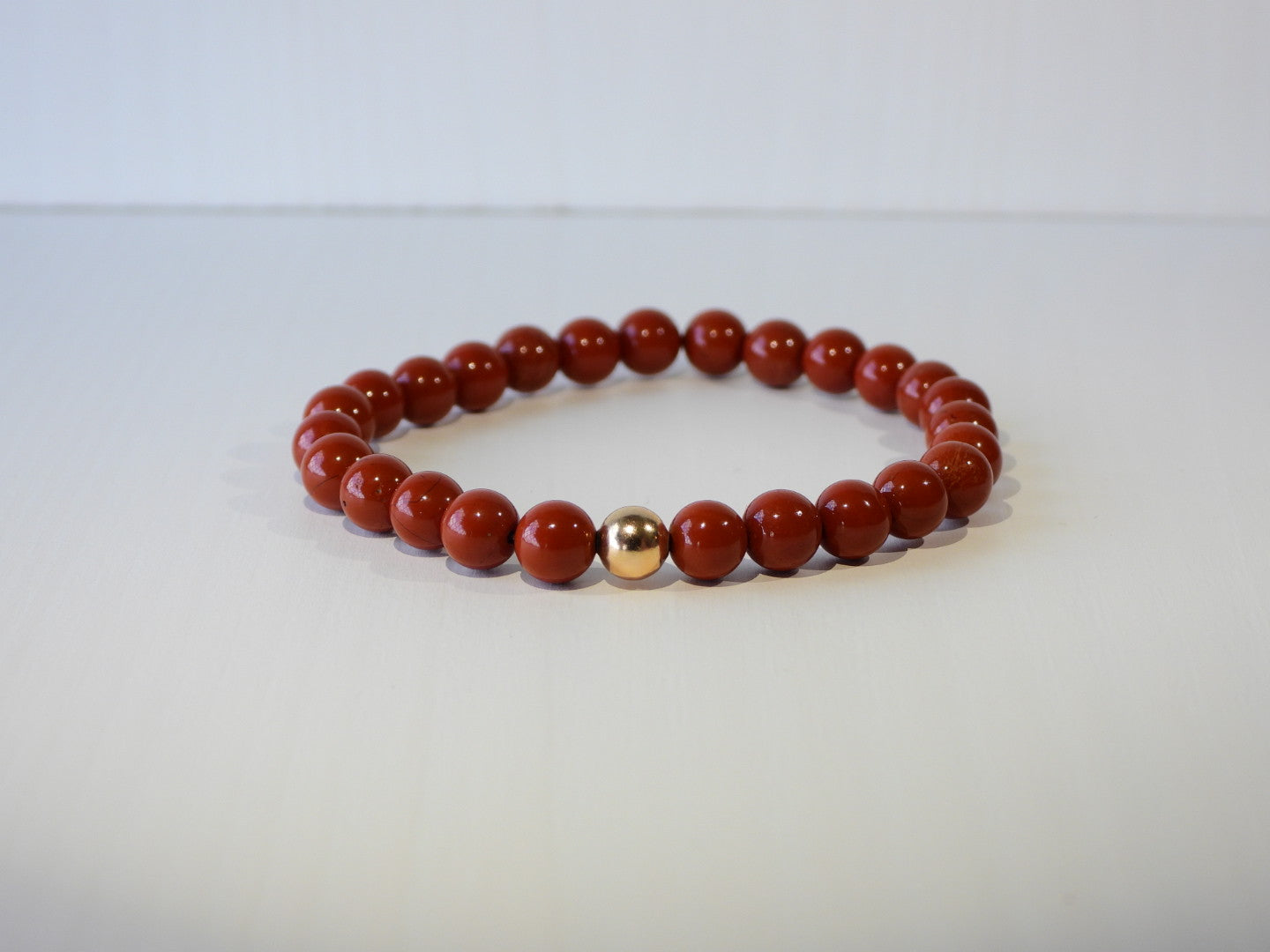 Red Jasper elastic bracelet