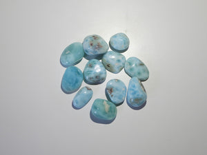 Larimar pebbles