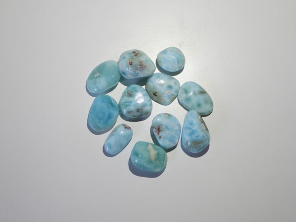 Larimar pebbles