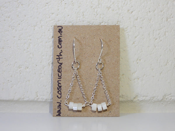Mother of Pearl earrings