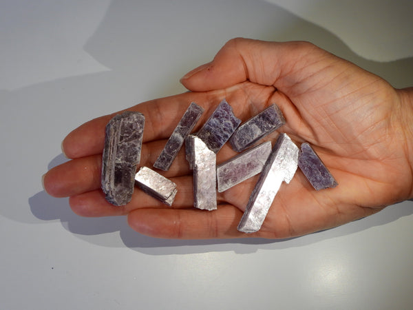 Lepidolite mini blades